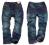 MARKOWE spodnie OCIEPLANE jeans 2-3 F603