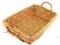 Koszyk wiklinowy wyściełany materiałem 00261