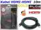 HQ Przewód kabel BLOW HDMI 1.4 2 filtry gold 10m !
