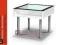 Ława szklana stolik CUBIC 1 wys.45-55cm 10 kolorów