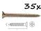 Wkręt, hartowany oc.galw. WK 4,0x25 op 35 szt