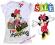 DISNEY MYSZKA MINNIE BLUZKA ~128 NOWOŚĆ SALE