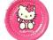 Talerzyki Papierowe HELLO KITTY na Urodziny 8 szt