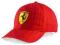 F1BUTIK-Czapka FERRARI QUILT STICHED CAP - RED