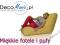 Fotel pufa podnóżek Fabryka Relaksu Lounge krótki