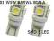 Żarówki postojowe W5W 5 SMD LED MERCEDES FIAT