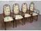 FOTELE 4 SZT / GIĘTE / FOTEL THONET / STAN IDEALNY