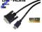 Kabel DVI-HDMI 10m INCORE FVat B-stok HDMI DVI