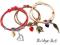 Bransoletki Sznurek i Swarovski + Zawieszki GRATIS