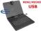 Etui do tabletu TABLET 7 klawiatura mini micro USB