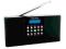 Radio cyfrowe DAB/DAB+ Sailor SA-215, FM, czarne