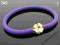 Br9543 bransoletka SILIKON CHARMS 3 WZORY modern