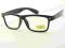 ANTYREFLEKS Nerdy okulary ZERÓWKI do KOMPUTERA