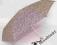 Parasol Happy Rain witraż czarno biały płaski 185g