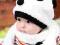 sliczna czapka panda plus szalik wybor kolor 42-46