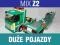MIX Z2 = ROZBUDOWANE POJAZDY LEGO - 0,2kg 1-2 szt.