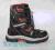 Świetne Snowbuty bLACK/Red American *roz.33*w.21