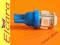 T10 R10 W5W żarówka diody 5 LED SMD 5050 Niebieski