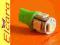 T10 R10 W5W żarówka diody 5 LED SMD 5050 Zielony