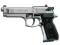 PISTOLET BERETTA 92 FS NIKIEL WIATROWKA 4,5 mm