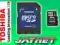 TOSHIBA 8GB micro SDHC 8 GB microSD +ad SD /FV/ HD