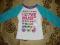 BLUZECZKA DLA DZIEWCZYNKI ROZM 104/110 NOWA