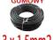 PRZEWÓD KABEL GUMOWY OW 3x1,5 3x1.5 H05RR-F 3G1,5