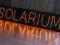 LED REKLAMA SOLARIUM 129x25,5 TABLICA Zewnętrzna