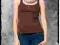E782K ZARA !! BRĄZOWY TOP  R. M OKAZJA!! TYLKO TU