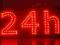 LED REKLAMA WEW. 24h 65 X 32 CM