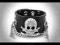 ROCK SHOCK Bransoletka Skull Leather Czaszka