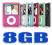 3th GEN 8GB MP4 Player MP3 FM 6 kolorów GWARANCJA