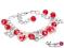 GALART B1N84 BRANSOLETKA Z ZAWIESZKAMI CHARMS