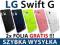 LG Swift G | Panel plecki Case ETUI + 2x FOLIA