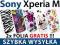 Sony Xperia M | Kwiaty wzory Case ETUI +2x FOLIA