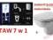 Zestaw 7 w 1 zestaw Grohe Rapid+Duravit D Code