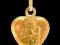 Maryja w sercu złoty medalik pr585 GRATISY
