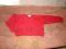 Sweterek Sweter 98 cm czerwony Tanio Cudo Warto