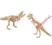 PUZZLE DREWNIANE 3D TYRANNOSAURUS DINOZAUR HR104
