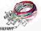 B1776 BRANSOLETKA SZNURK.+CHARMS KLUCZ GRATIS