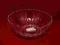 Miska salaterka szklana przeźroczysta śr 18cm 575