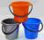 Wiadro wiaderko plastikowe kolory wys 22cm 6l