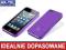 POKROWIEC NA TELEFON APPLE IPHONE5 5s FIOLET SLINE