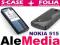 S-CASE Nokia 515 GUMA Plecki Pokrowiec Etui +FOLIA