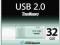 PENDRIVE TOSHIBA HAYABUSA 32GB USB 2.0 17 MB/s HIT