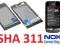 EKRAN SZYBA DIGITIZER NOKIA ASHA 311 ORYGINAŁ FV