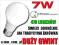 Żarówka led E27 7w 230v smd 5630 230v ciepła gwint