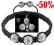 BRANSOLETKA SHAMBALLA+KOLCZYKI+ZAWIESZKA SALE