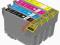 4x tusze do Epson Workforce WF-2530WF WF-2540WF