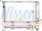 CHŁODNICA MERCEDES-BENZ 190 NISSENS